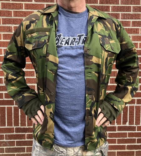 Dutch Camo Field Shirt Bear-Trax.com Military Surplus Chattanooga TN Army Surplus Bill Kregel