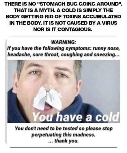 you have a cold