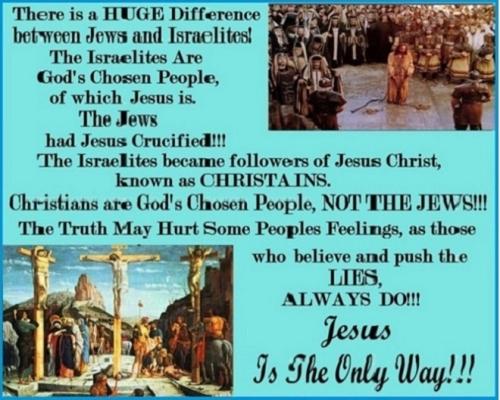 CHRISTIAN'S ARE THE TRUE CHOSIEN PEOPLE