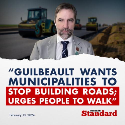 stop building roads
