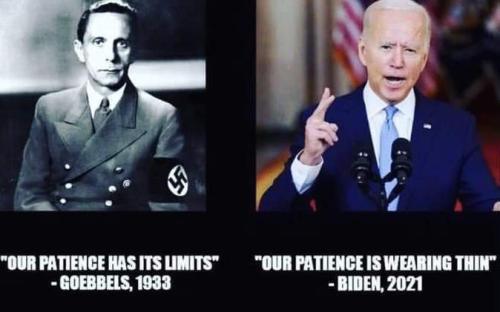 biden hitler patience fascist joe nazi