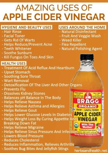 Braggs Apple Cider Vinegar Benefits