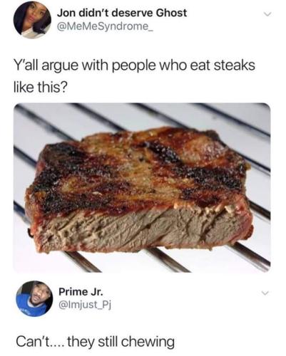 still chewing