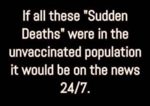 sudden deaths in vaxxed