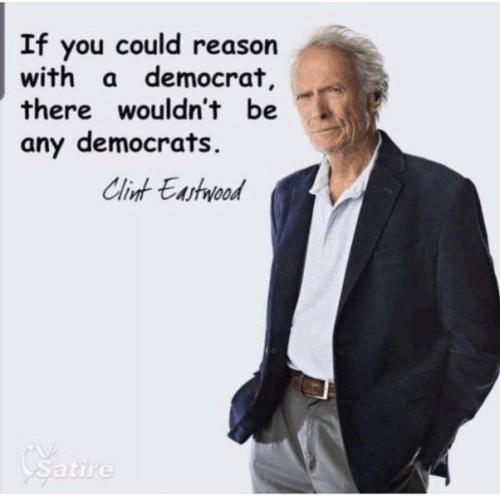 Clint Eastwood on Dems