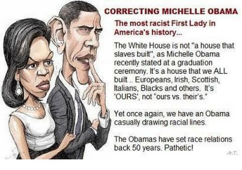 Michelle obama white-house-not-built-by-slaves