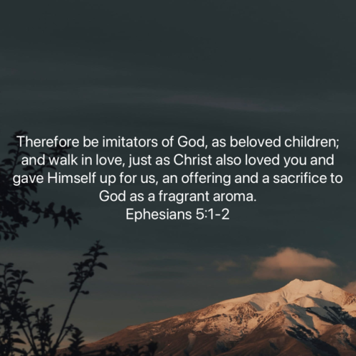 FAITH - Ephesians 5.1-2 NASB