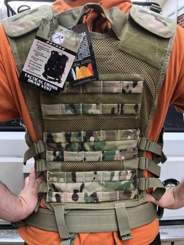 Cross Draw MOLLE Tactical Vest Bear-Trax.com Preserving The Spirit Military Surplus Army Surplus Chattanooga TN navy