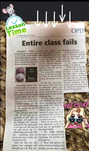 entire class fails