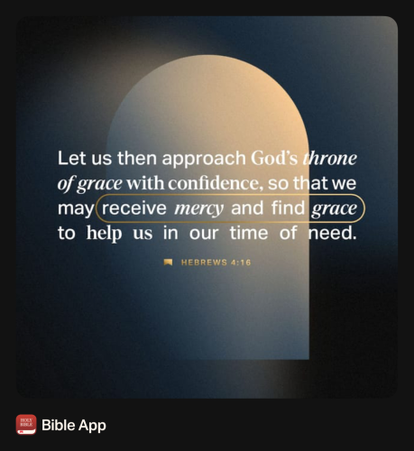 FAITH - Hebrews 4.16 NASB