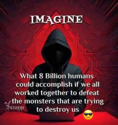8 billion humans