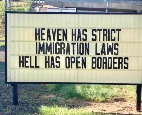 Hell has open borders