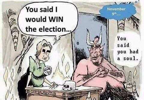 hillary and the devil