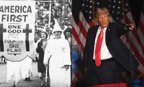 trump kkk