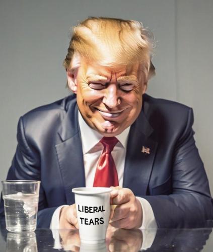 Trump liberal tears