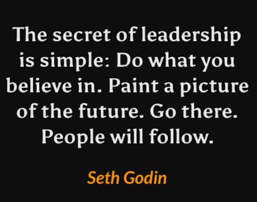 1-The Secret of Leadership is Simple