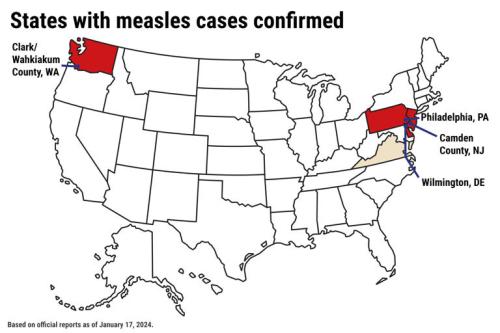 MEASLES MAP
