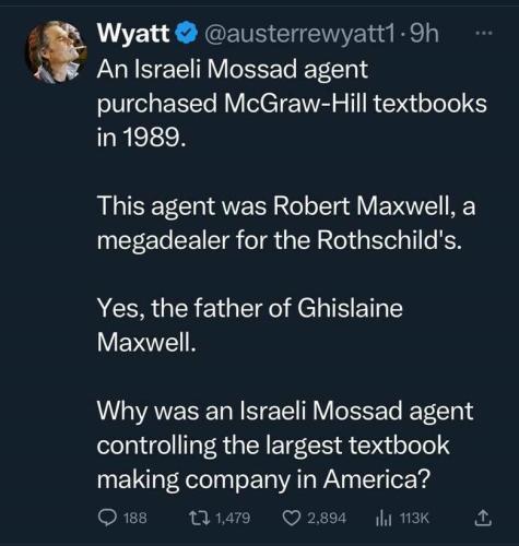 Maxwell and Mossad