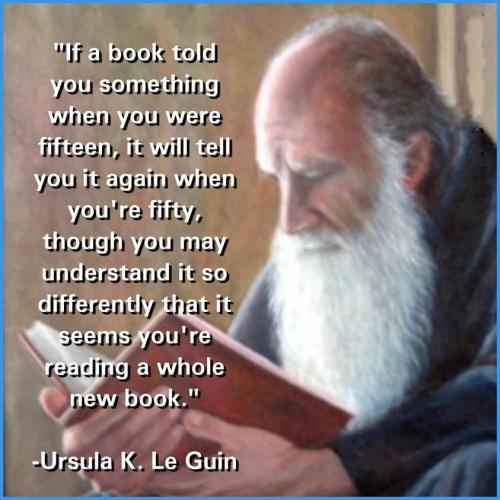 Try reading your Bible again