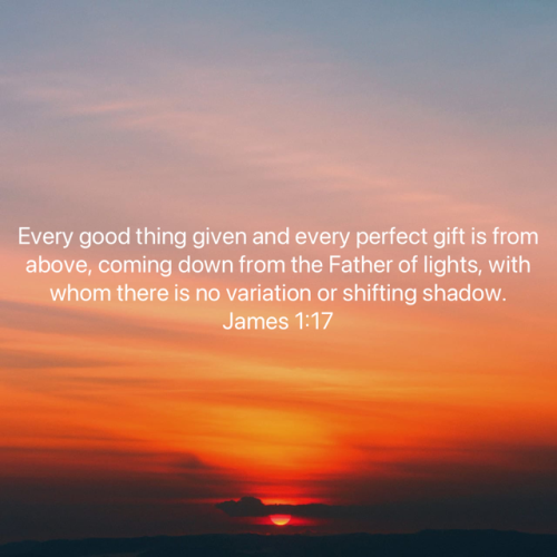 FAITH - James 1.17 NASB