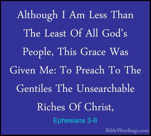 Ephesians 3_8