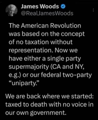 James Woods uniparty