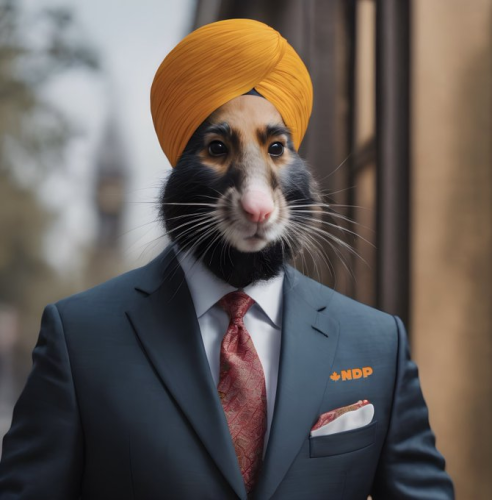 a rat