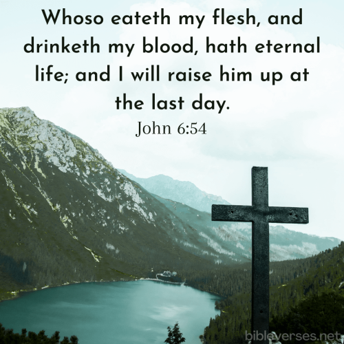 FAITH - John 6.54 KJV