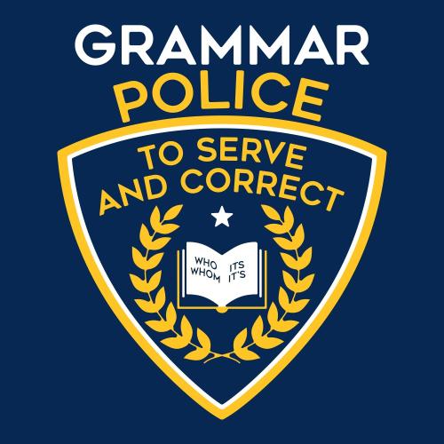 Grammar Police 1,000px