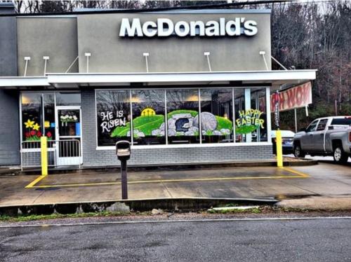 Easter at McDonalds