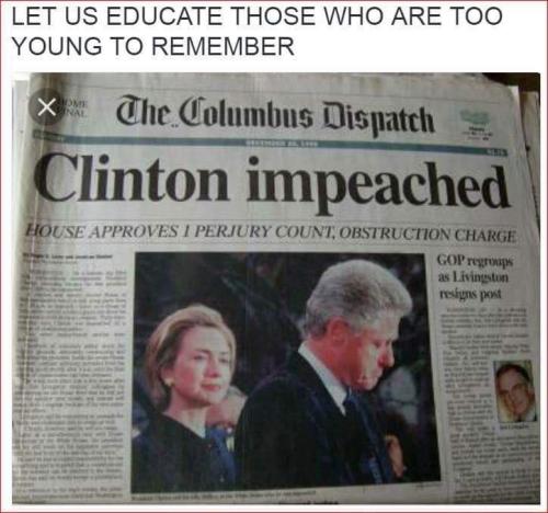 clinton impeached 1
