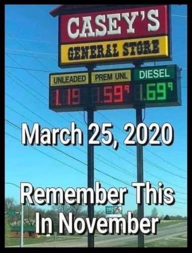 gas prices march 25 2020