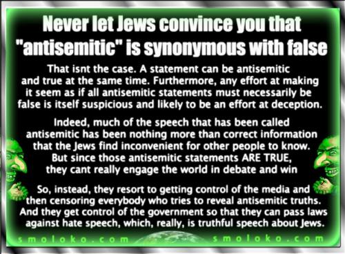 Antisemitism is not a lie