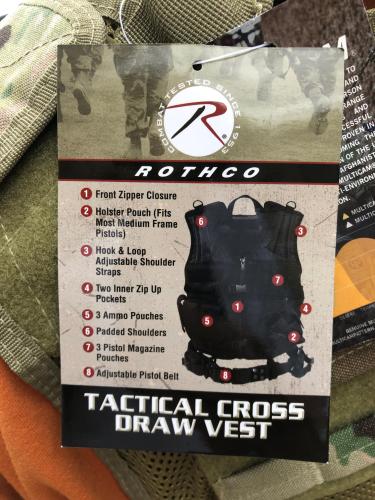 Cross Draw MOLLE Tactical Vest Bear-Trax.com Preserving The Spirit Military Surplus Army Surplus Chattanooga TN sea bees