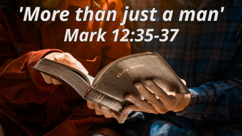 Mark 12 35-37