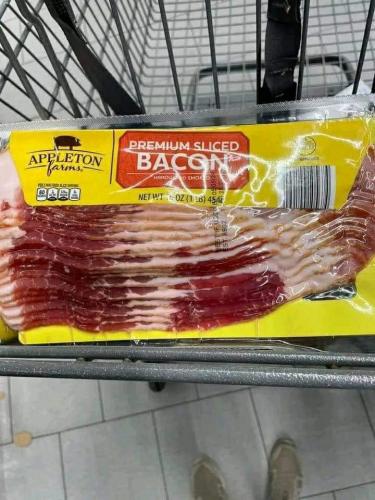 Aldi's bacon is not from pig😱