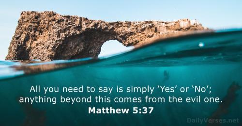 Matthew 5_37