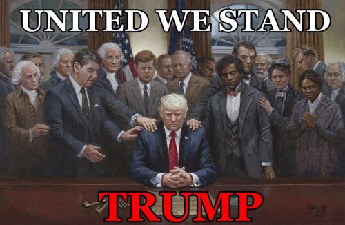 United we stand with Trump