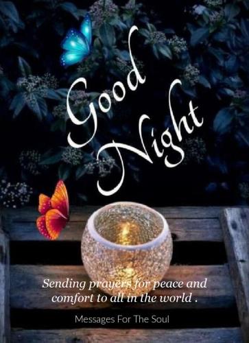 Good Night Peace Blessing