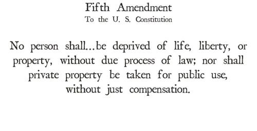 fifth amendment