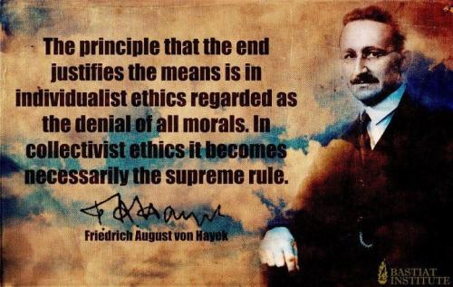 the ends will always justify the means