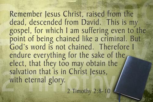 2 Timothy 2_8-10