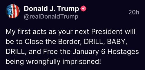 Trump Border J6 Oil