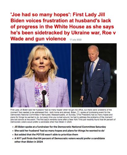 jill biden hopes