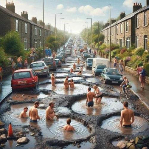 pot holes