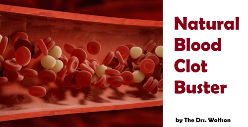 Nattokinase natural blood clot buster