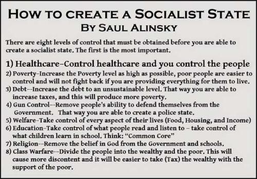 Saul Alinsky how to creat a socialist