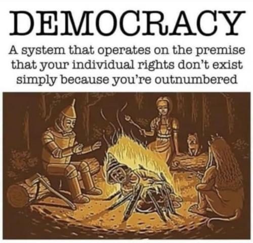 Democracy not