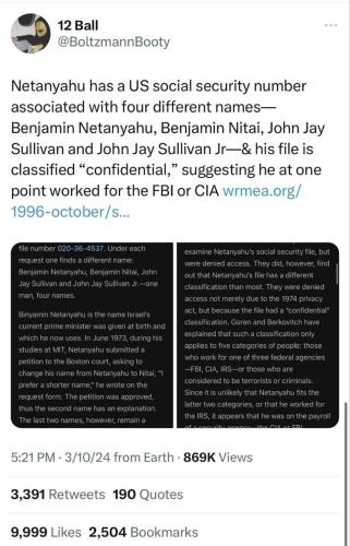 Bibi worked for the CIA