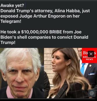 Trump judge bribe